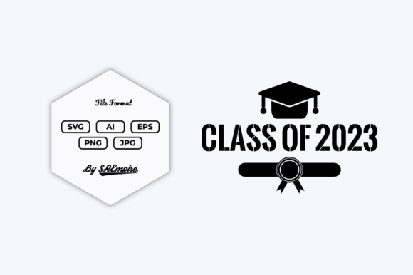 Class of 2023 SVG Graduate Design: A Must-Have Graphic for Crafters