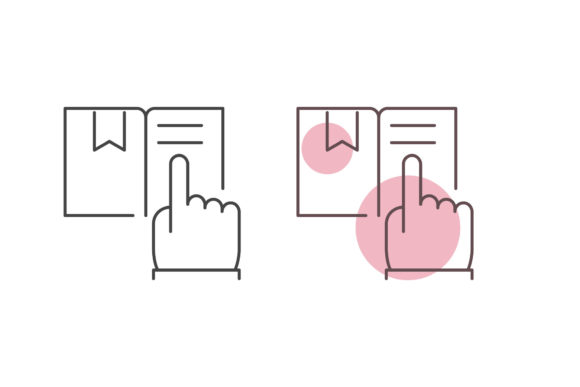 Education Icon School Book – A Versatile Graphic Design Asset for Modern Branding