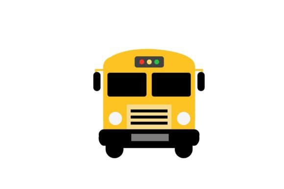 Education Kids School Car Graphic for Icons & Commercial Design