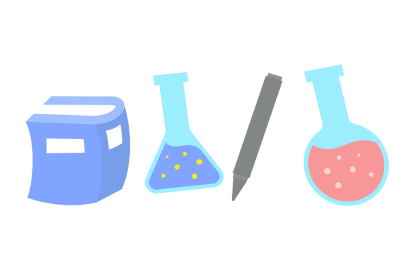 Education Set Study School Graphics for Real-World Crafting