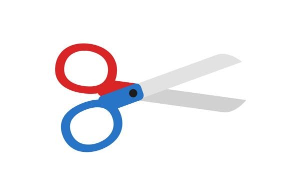 Graduation and Education Scissors School: A Graphic Design Asset for Crafters