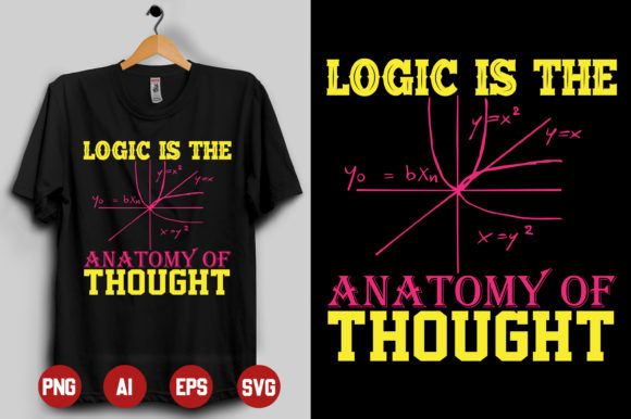 Math T-shirt Design: A Graphics Asset for Print Templates and More