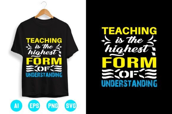 Teacher T-shirt Design 13: A Versatile Graphic for Handmade Creations