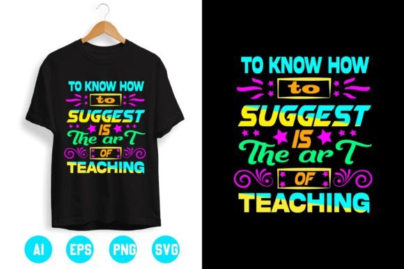 Teacher T-shirt Design 23: A Versatile Graphic for Creative Projects