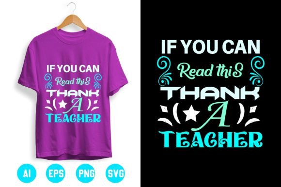 Teacher T-shirt Design 32: A Versatile Graphic for Local Business Branding