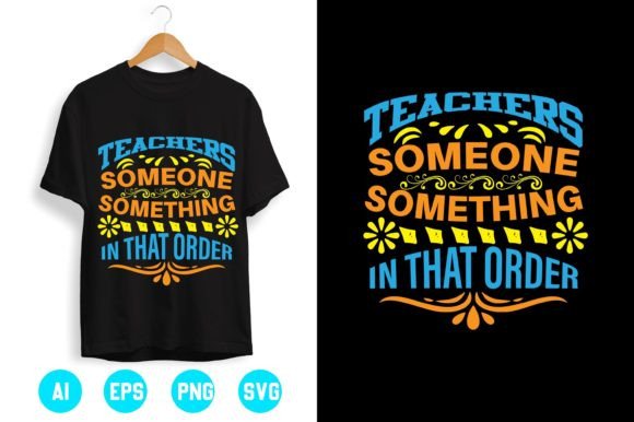 Teacher T-shirt Design16: A Versatile Graphic for Digital Sellers